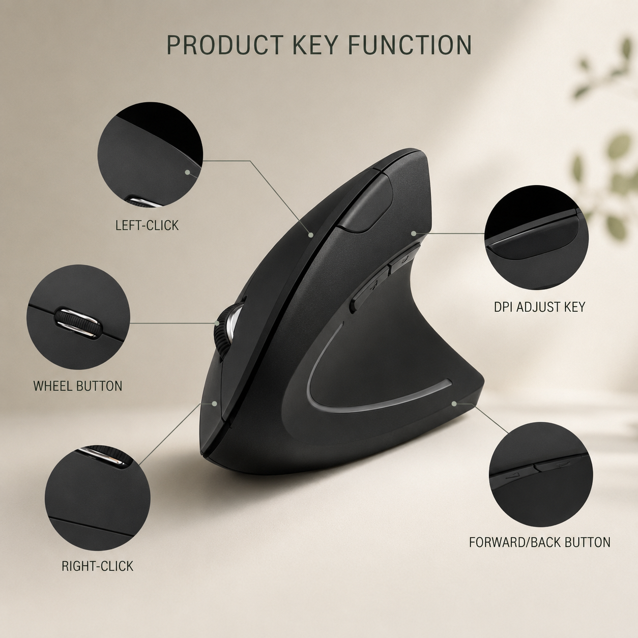 Grip Vertical Mouse