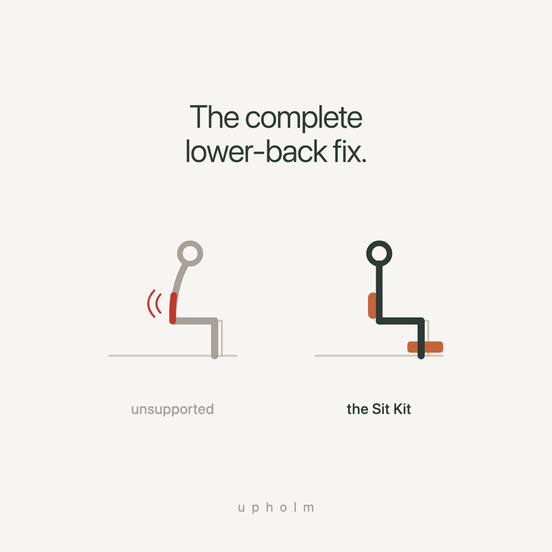 The Sit Kit — the complete lower-back fix