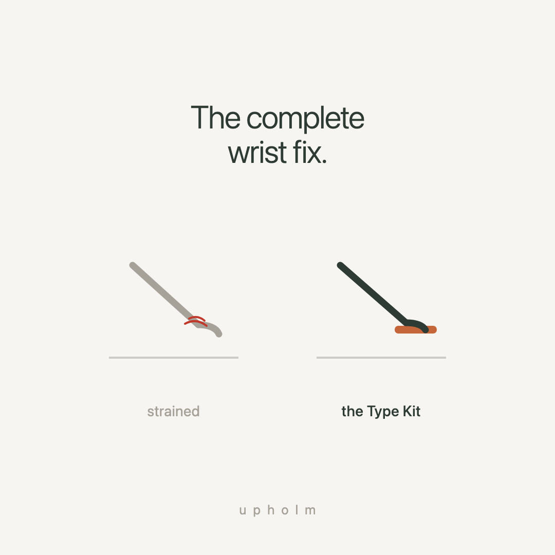 The Type Kit — the complete wrist fix